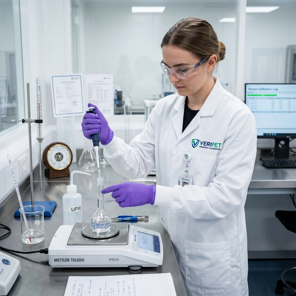 Laboratorio de Volumen y Material Volumétrico Veripet
