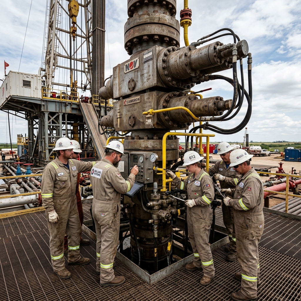 Calibración y Seguridad en Pozos Petroleros